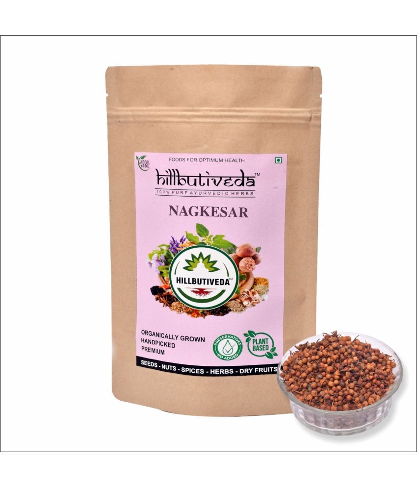     			Hillbutiveda -100 % Pure Ayurvedic Herbs Nagkesar 200 g , Ochrocarpus Longifolius , Cobra'S Saffron