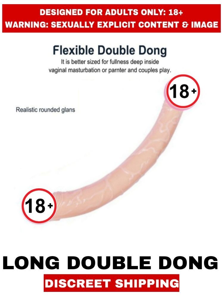     			Premium Quality New Sexy toy Double Dong Long Silicon Dildo For Women