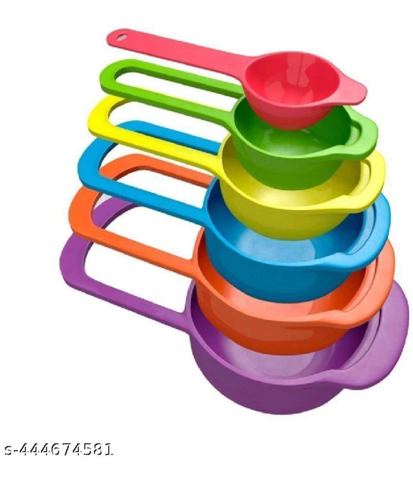     			Saule Virgin Plastic Measuring Spoons ( Pack of 6 )