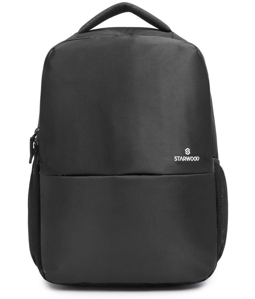     			Starwood 30 Ltrs Polyester Backpack *For Men & Women ( Black )