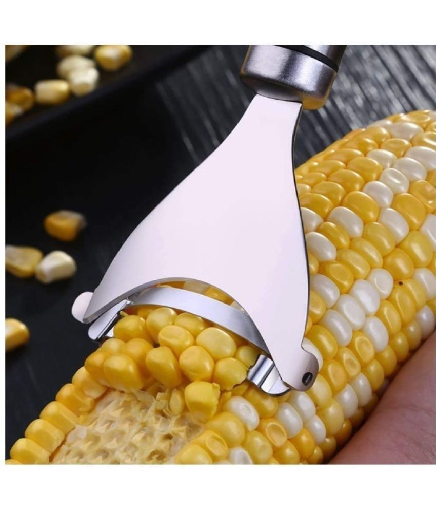     			URJA ENTERPRISES Silver Stainless Steel Corn Kerneler ( Pack of 1 )