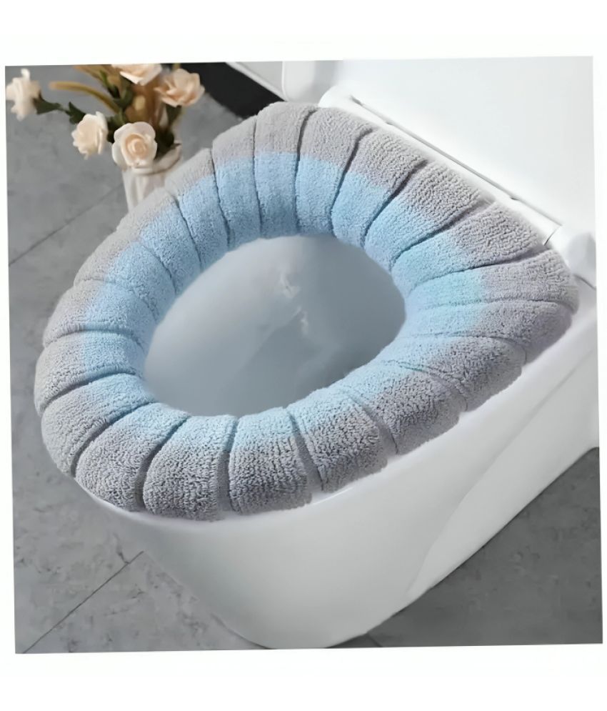     			purple dust Microfibre Toilet Seat Cover