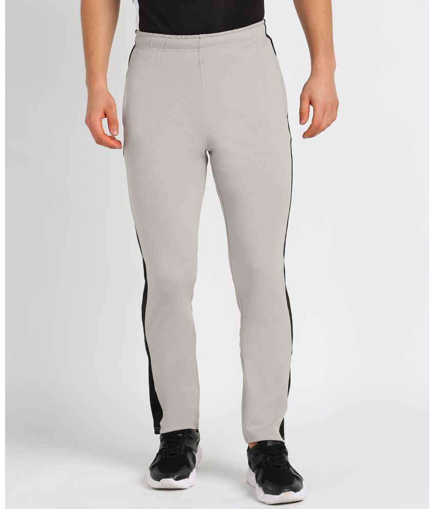     			TQH Light Grey Polyester Men's Trackpants ( Pack of 1 )