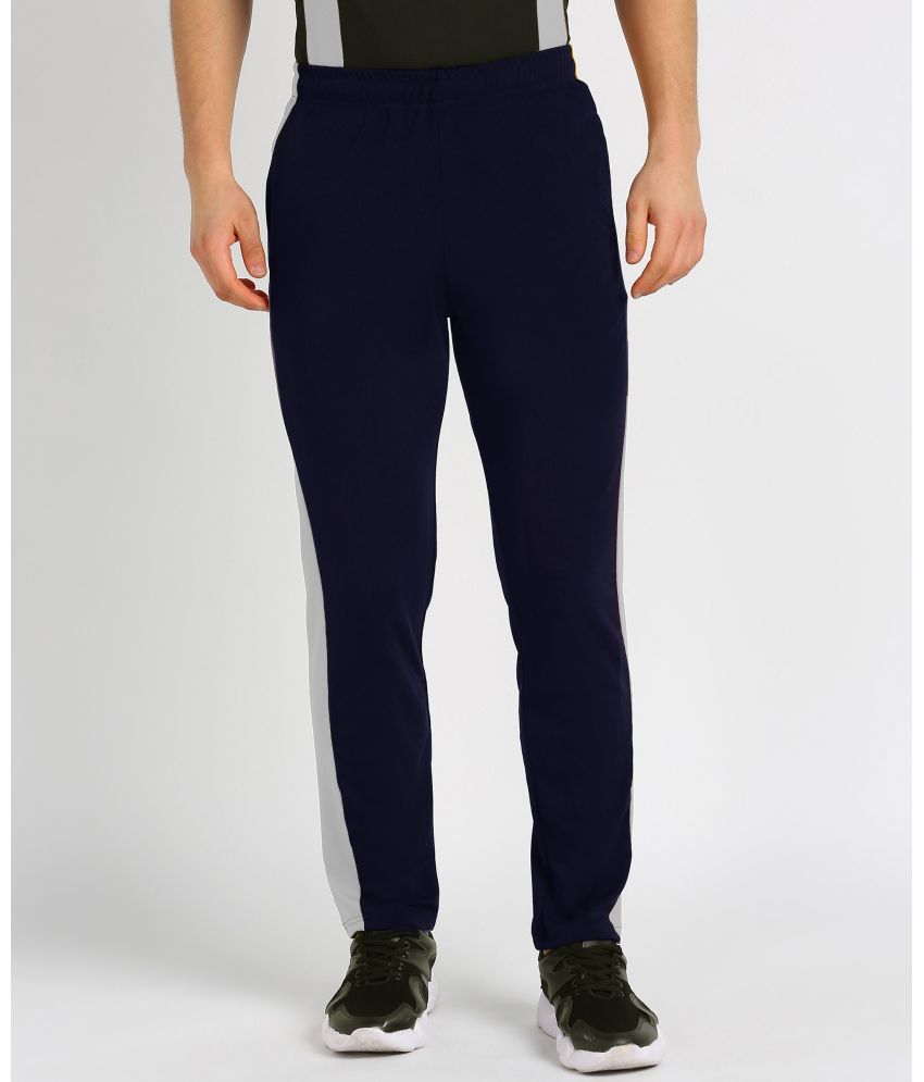     			TQH Navy Blue Polyester Men's Trackpants ( Pack of 1 )