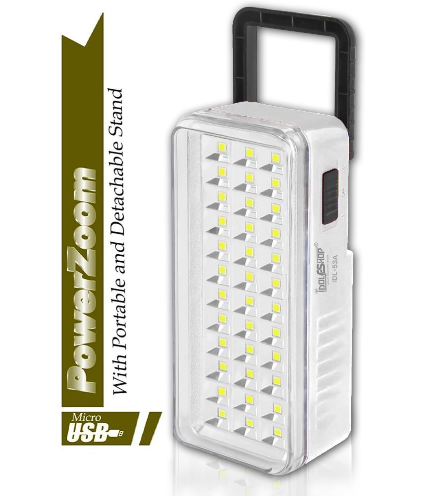     			IDOLESHOP 30W White Emergency Light ( Pack of 1 )