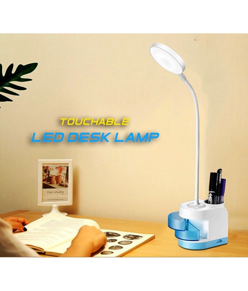     			IDOLESHOP White Table Lamp ( Pack of 1 )