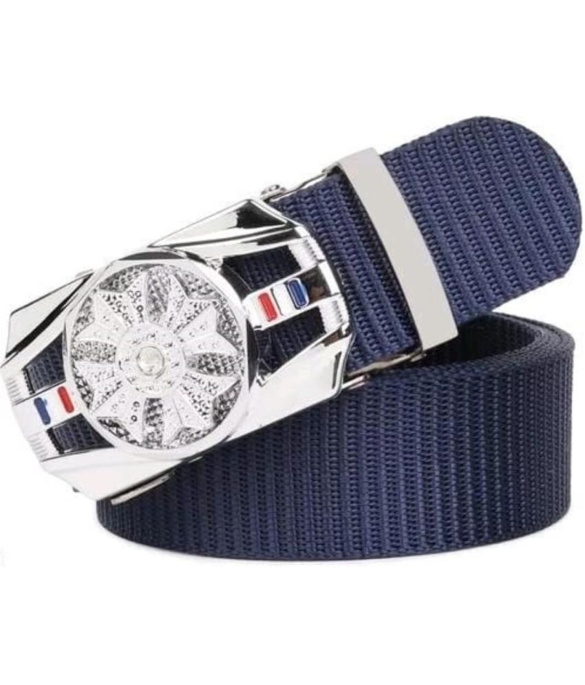     			Classic World - Blue Synthetic Men's Casual Belt ( Pack of 1 )