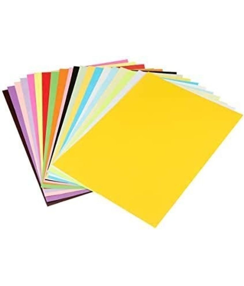     			ECLET A4 100 Coloured Sheets (10 Sheets each color)Copy Printing /Art and Craft Paper Double Sided Coloured Origami Folding DIY Craft Smooth Finish use in Home, School, Office Stationery Children's Day Gift, Birthday Gift, Party Favors,christmas decor etc