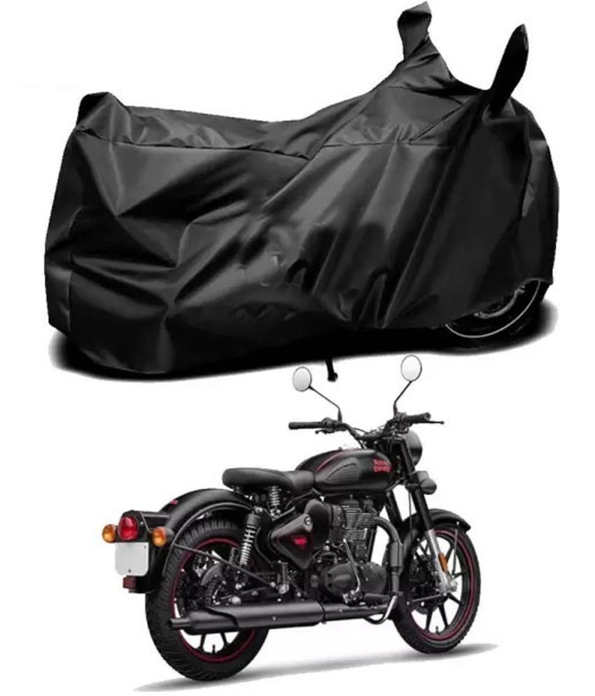     			RONISH Bike Body Cover for Royal Enfield Bullet 350 ( Pack of 1 ) , Black