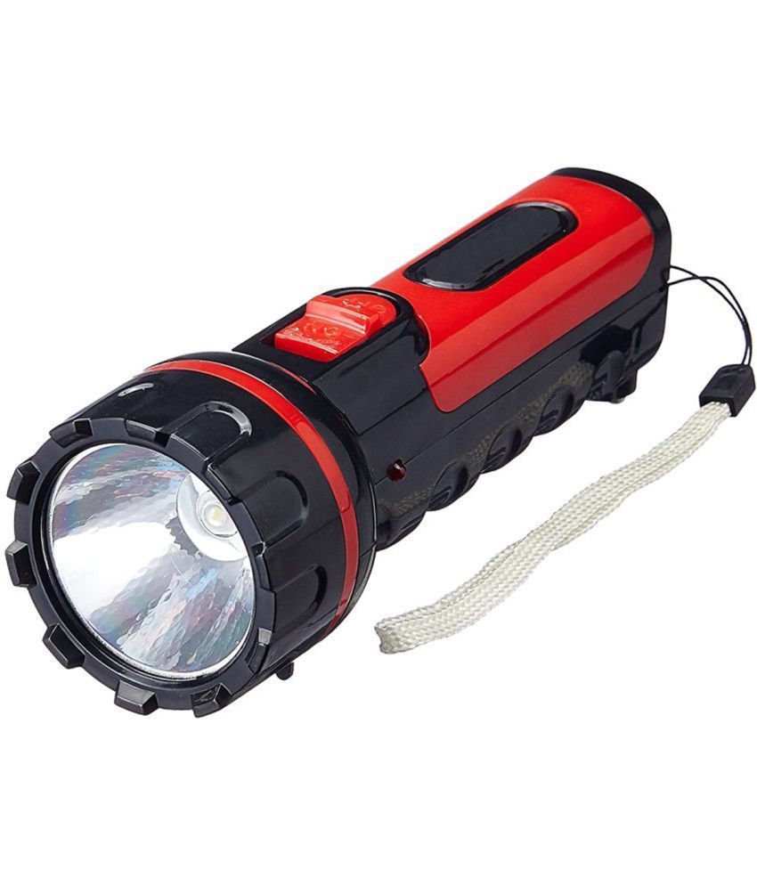     			EmmEmm - 2W Rechargeable Flashlight Torch ( Pack of 1 )