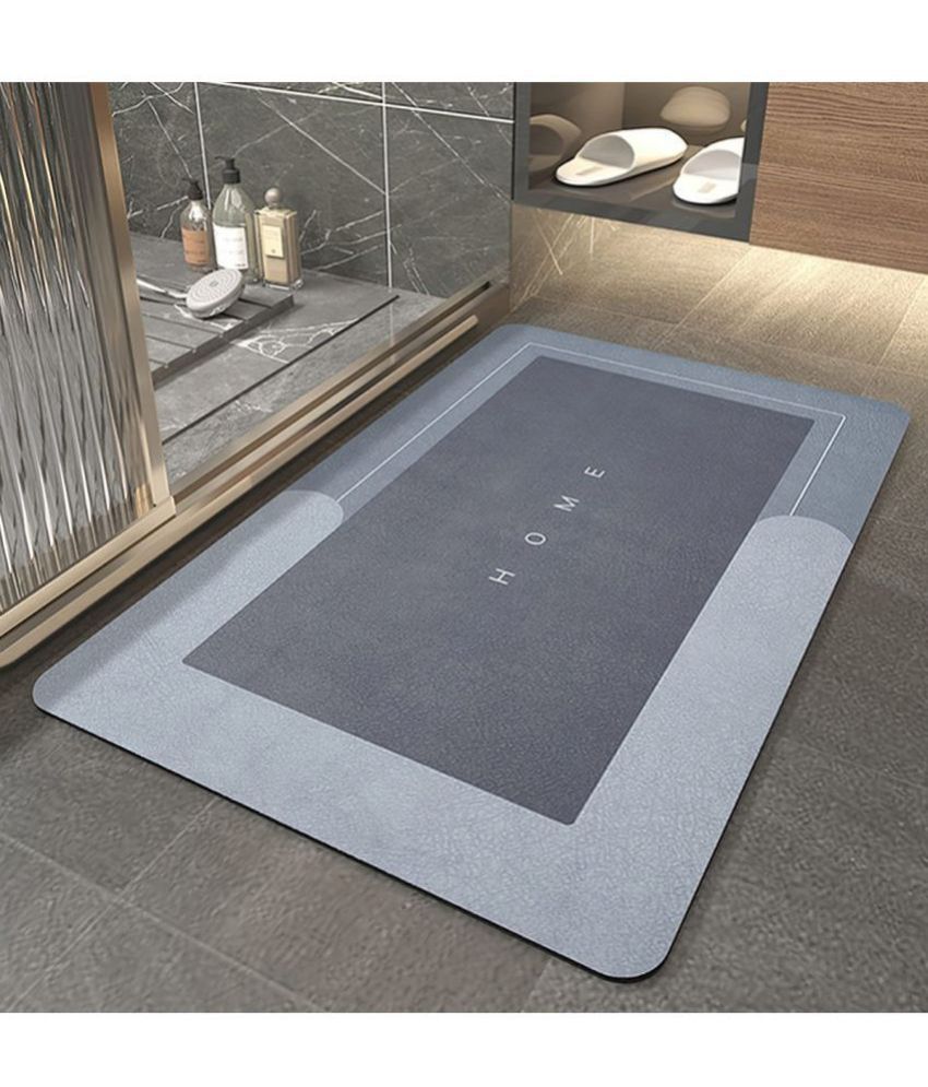     			GEEO Anti-skid Rubber Bath Mat 40x60 cm ( Pack of 1 ) - Green