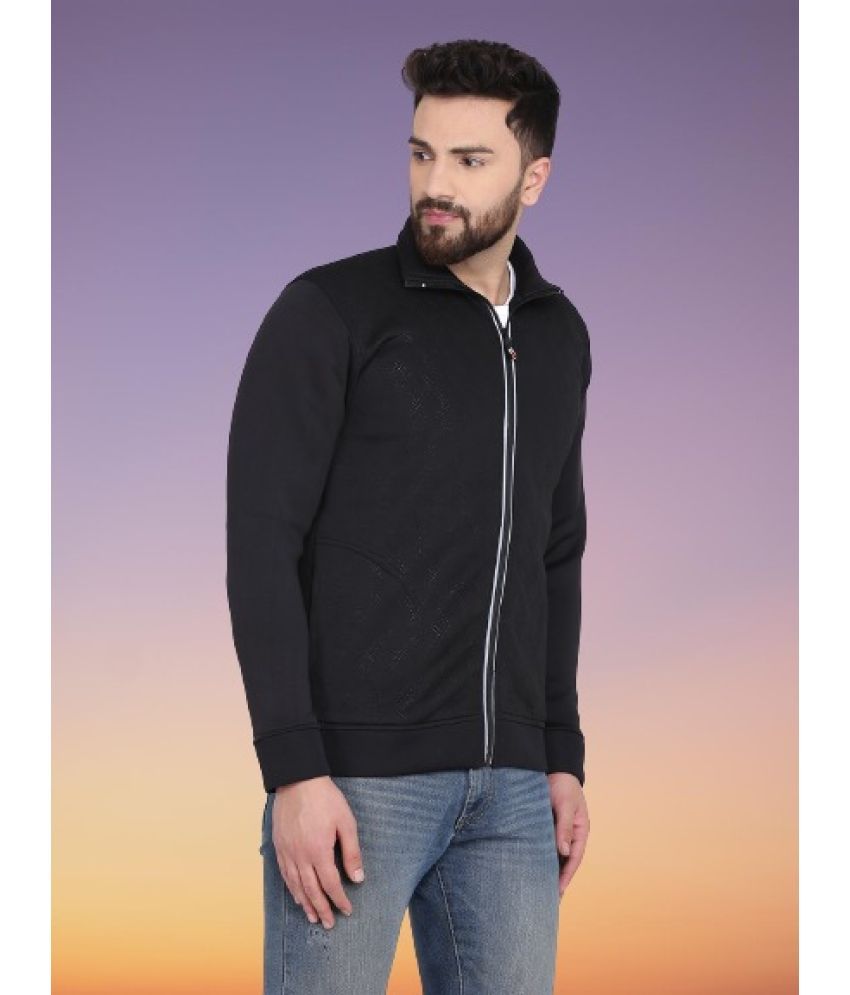     			Galatea Polyester Blend Men's Casual Jacket - Black ( Pack of 1 )