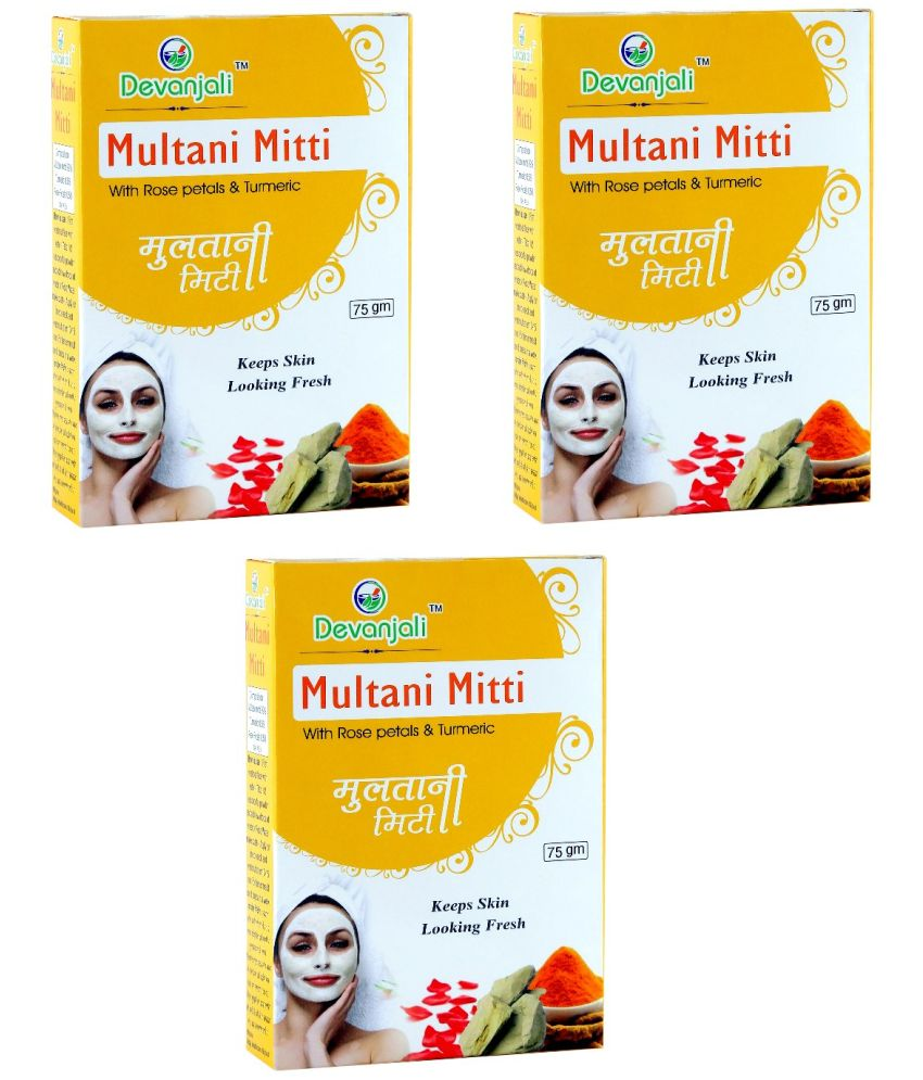     			ZUULUZRS 1 Time Use Facial Kit For All Skin Type Haldi Chandan 3 ( Pack of 3 )