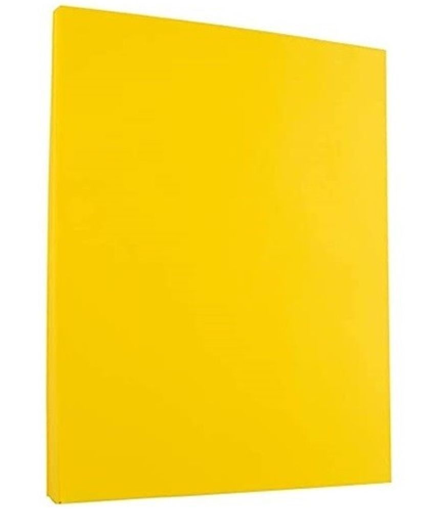     			freedy A3 Color Paper 100 Sheets (Yellow) Premium Colour 180 GSM Pack for Copy Printing, DIY Art & Craft, Projects, Decoration, Other Office Printing.