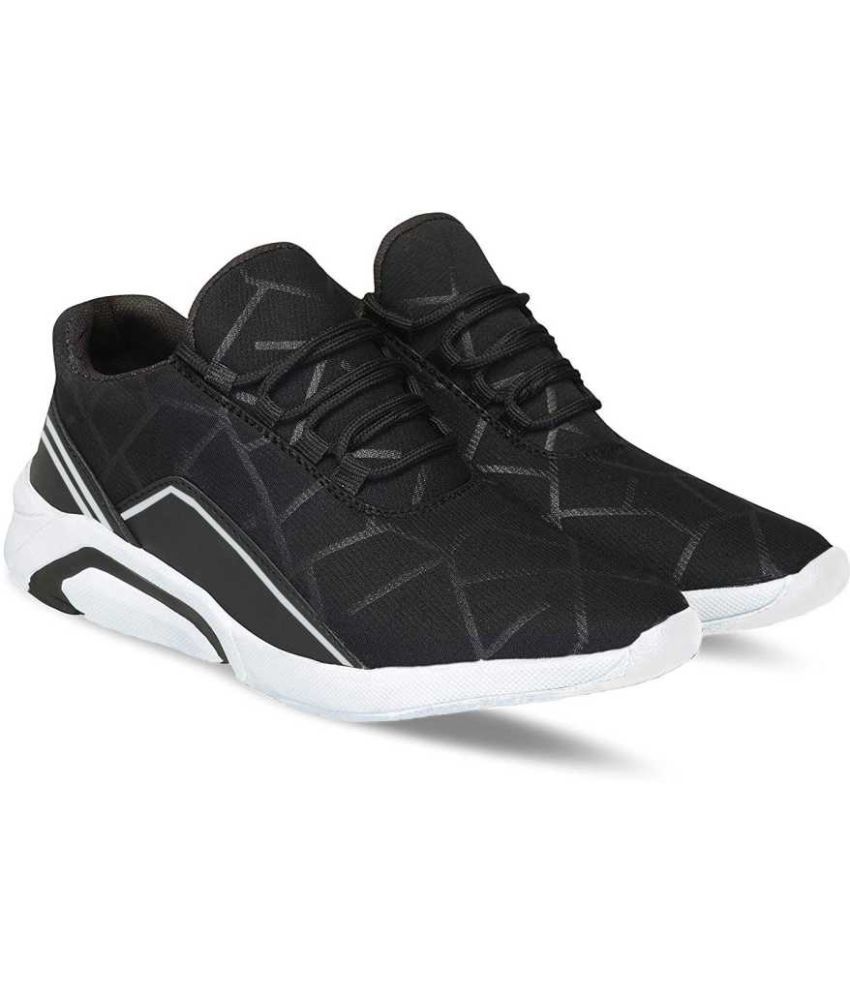     			Bersache Men Runnig shoe Black Men's Sports Running Shoes