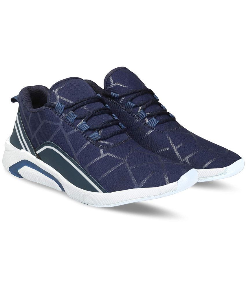     			Bersache Men Runnig shoe Blue Men's Sports Running Shoes