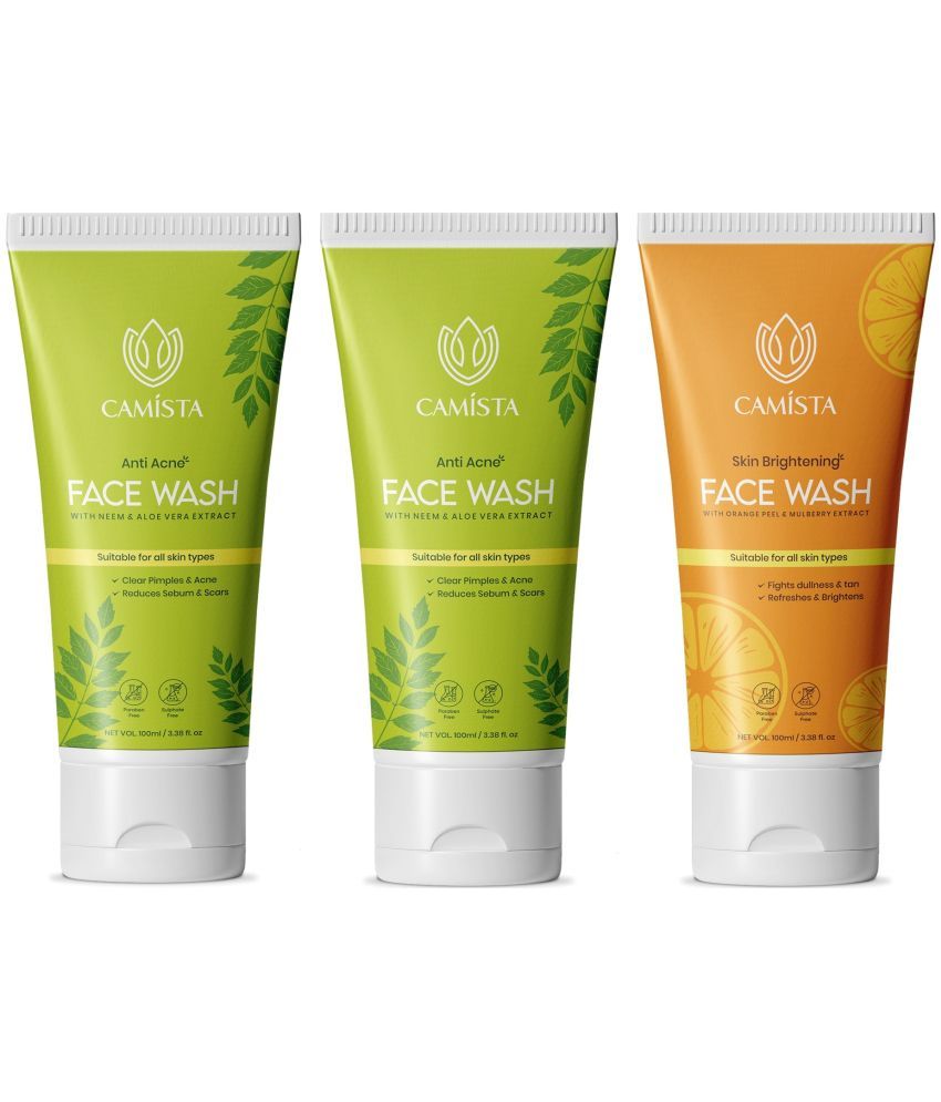     			CAMISTA - Acne or Blemishes Removal Face Wash For All Skin Type ( Pack of 3 )