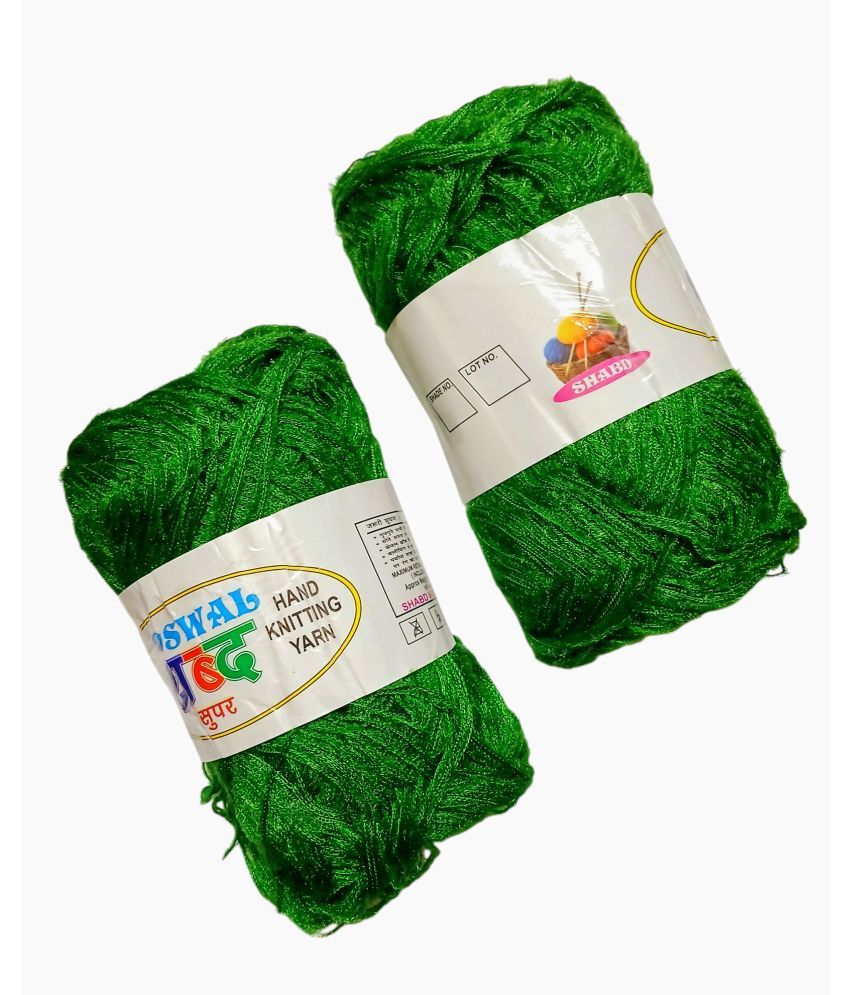     			Cherry Tree Synthetic Oswal Wool is ideal for knitting sweaters, Art & Craft, ( Pack of 2 )