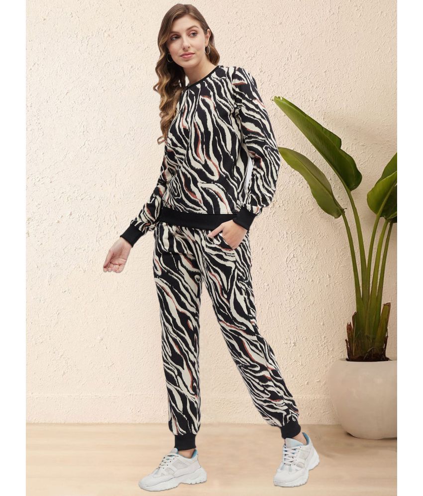     			DTR FASHION Multi Cotton Blend Printed Tracksuit - Pack of 1