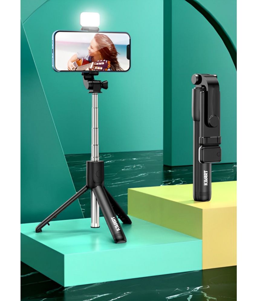     			KIVART Bluetooth Selfie Stick ( Black )