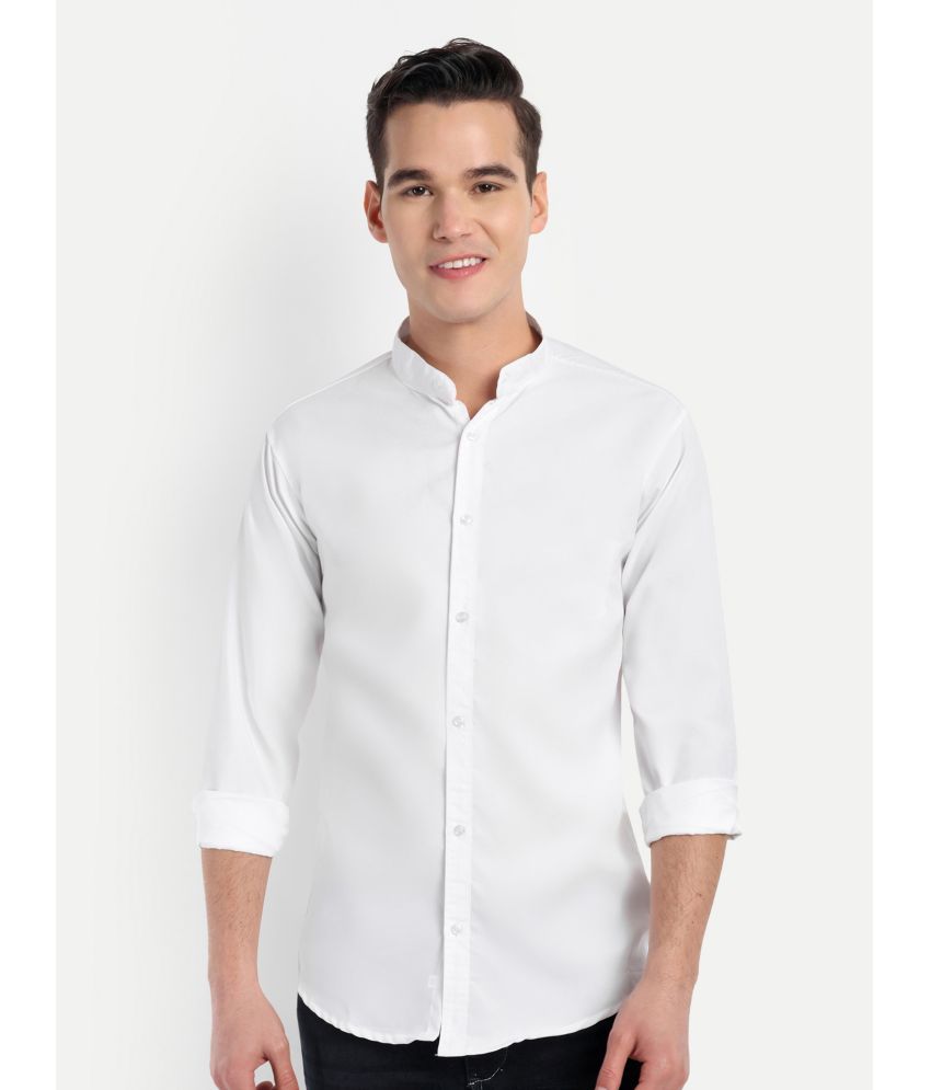     			S-LINE Cotton Slim Fit Full Sleeves Men's Formal Shirt - White ( Pack of 1 )