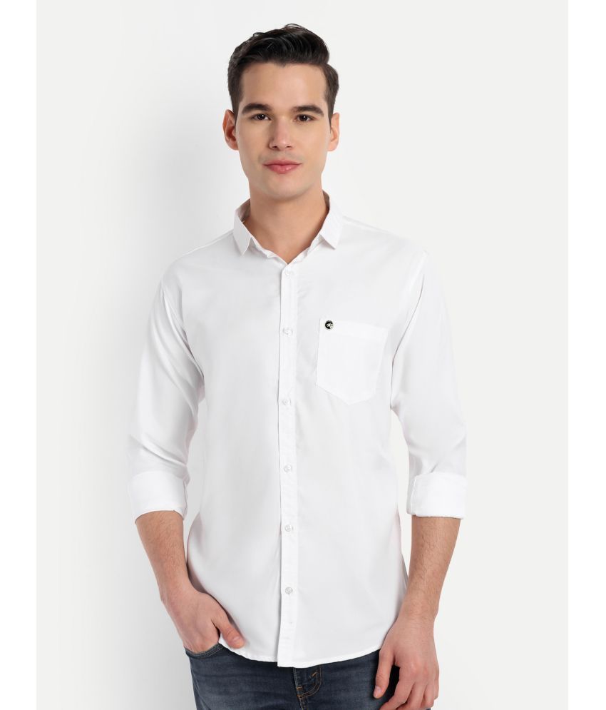     			S-LINE Cotton Slim Fit Full Sleeves Men's Formal Shirt - White ( Pack of 1 )