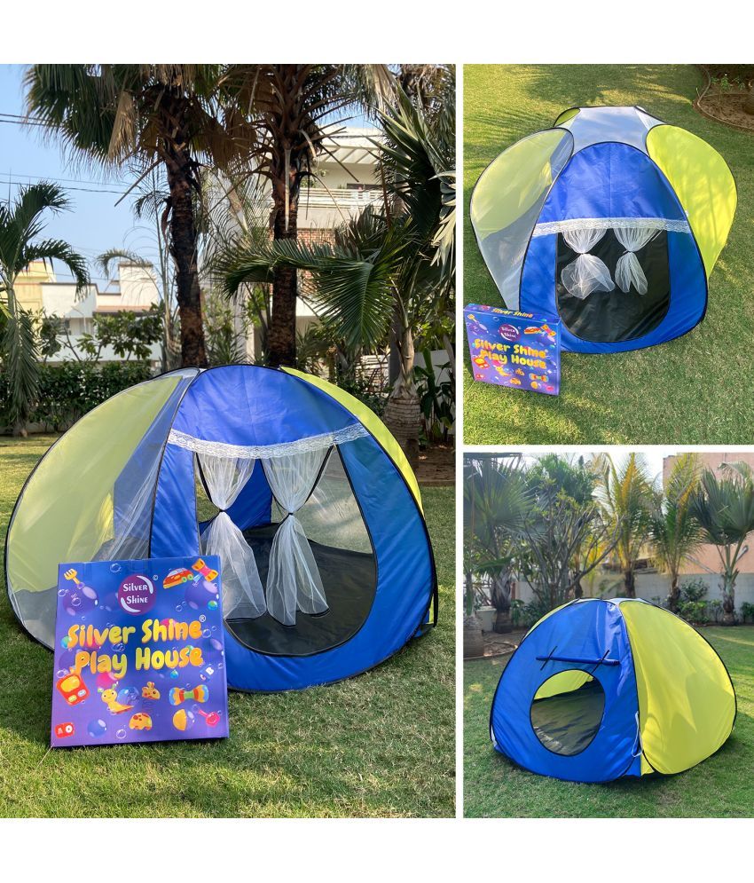     			Star Tent Play House Patterns Foldable Popup for Boys & Girls