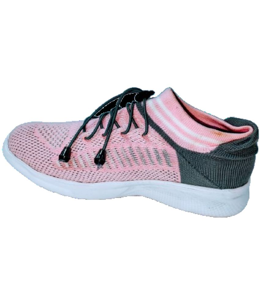     			thepace - Pink,Gray Women's Running Shoes