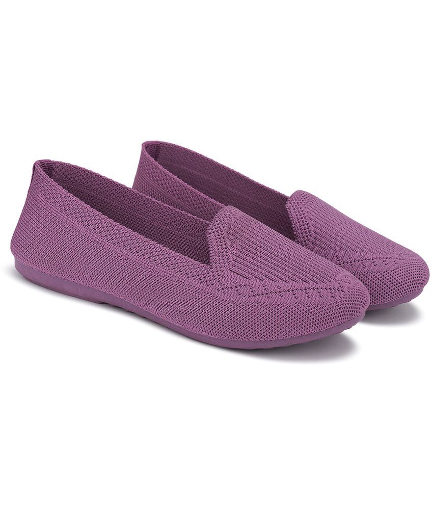     			Bersache Purple Women's Slip On