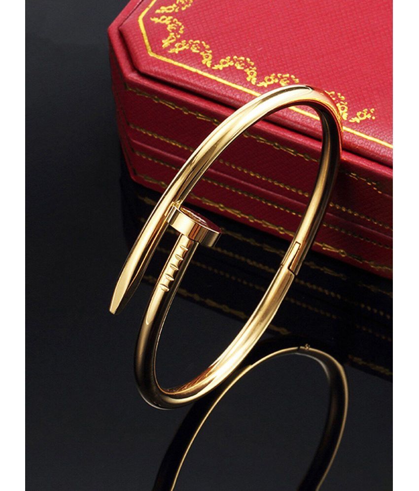     			Harsha Creation Gold Cuff ( Pack of 1 )