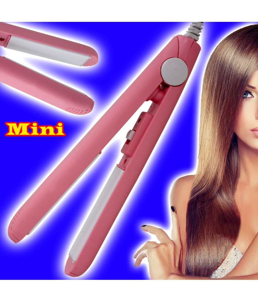     			JMALL Mini Professional Pink Hair Straightener