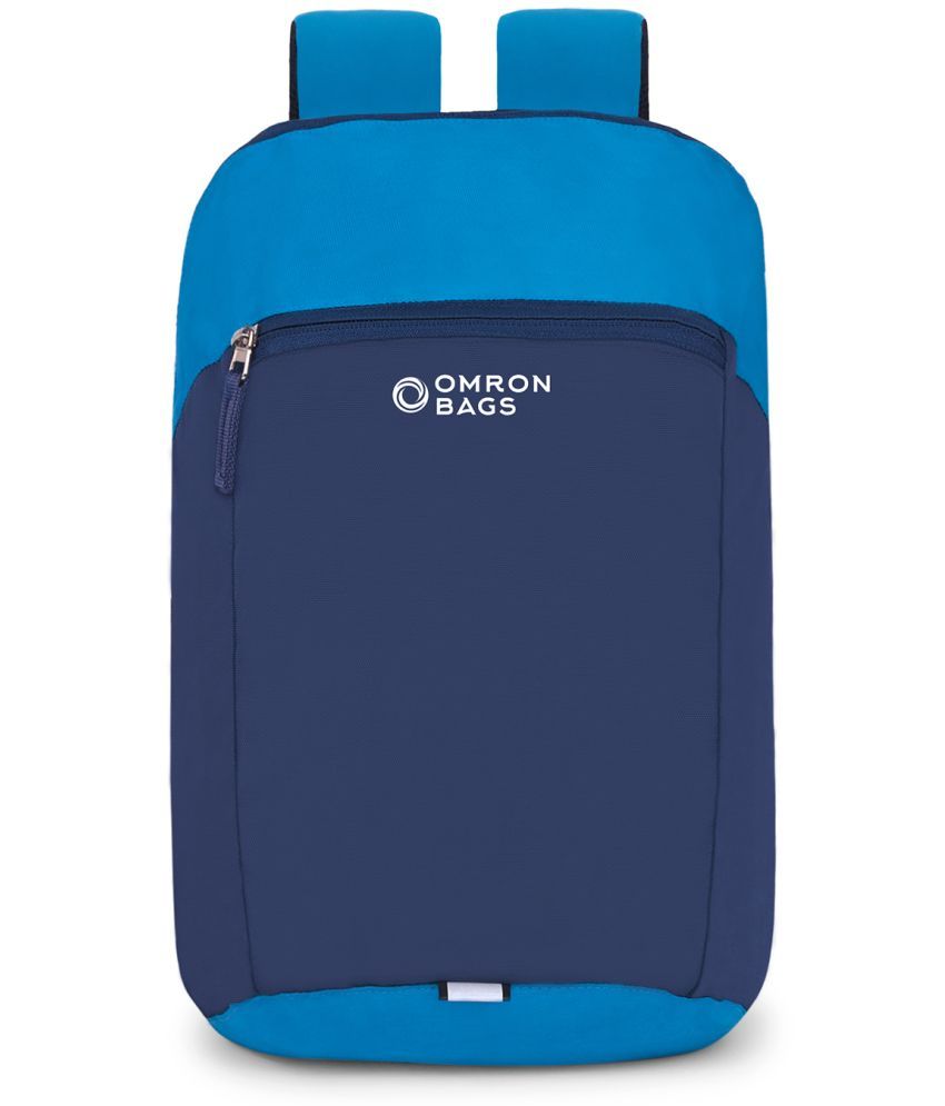     			OMRON BAGS 12 Ltrs Polyester Backpack *For Men & Women ( Blue )