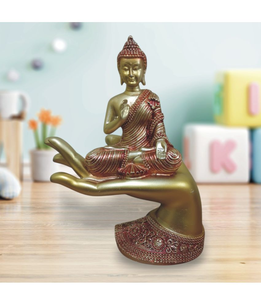     			WINSOME COLLECTION Palm Buddha Showpiece 22 cm - Pack of 1