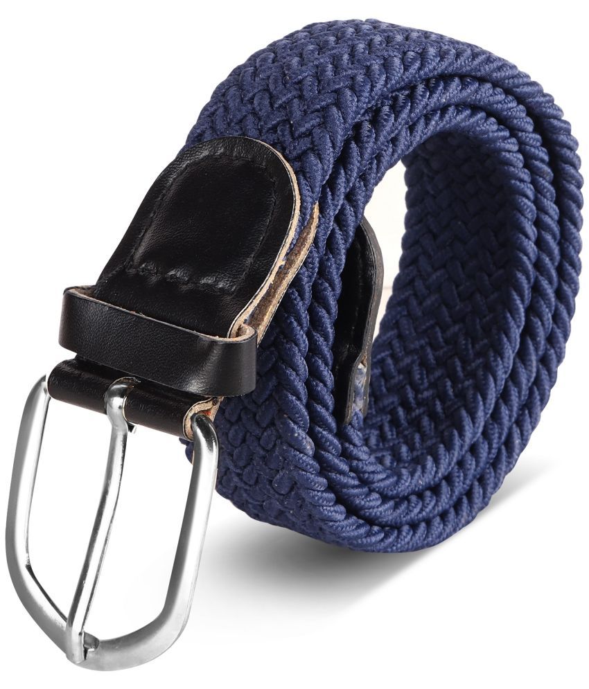     			howdy - Blue Nylon Men's Casual Belt ( Pack of 1 )