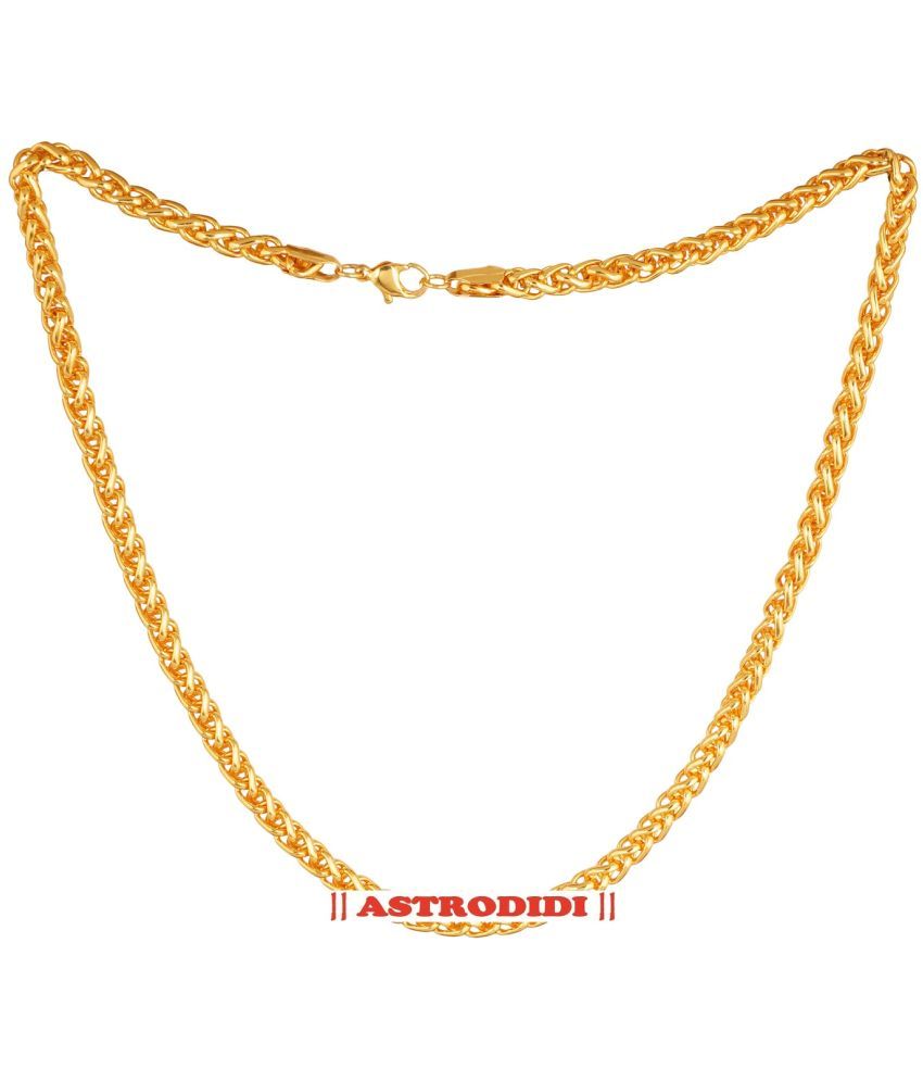     			Astrodidi Gold Plated Chain ( Set of 1 )