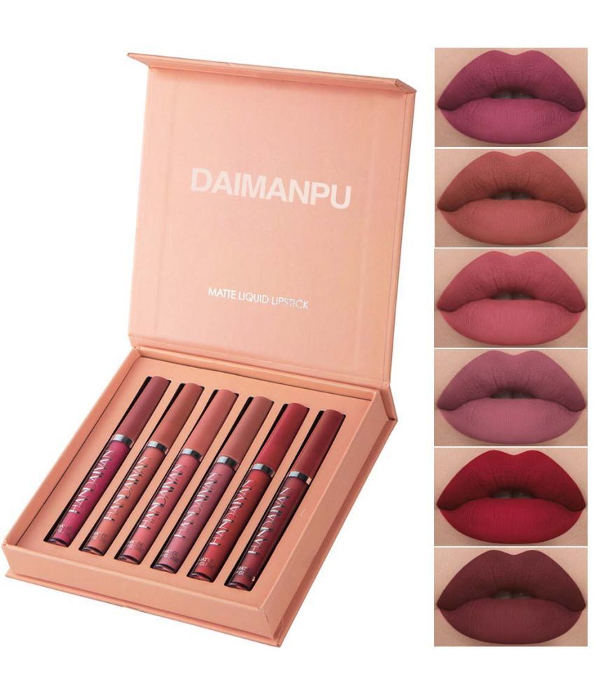     			DAIMANPU Red Matte Lipstick 25