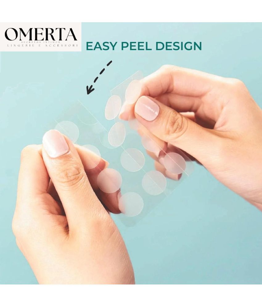     			Omerta Best Quality Cheapest 72 PC Hydrocolloid Water Proof Unisex Active Surface Absorbing Overnight Acne Pimple Patch Reduces Excess Oil | For All Skin Types (Lab Tested) - Pack of 2