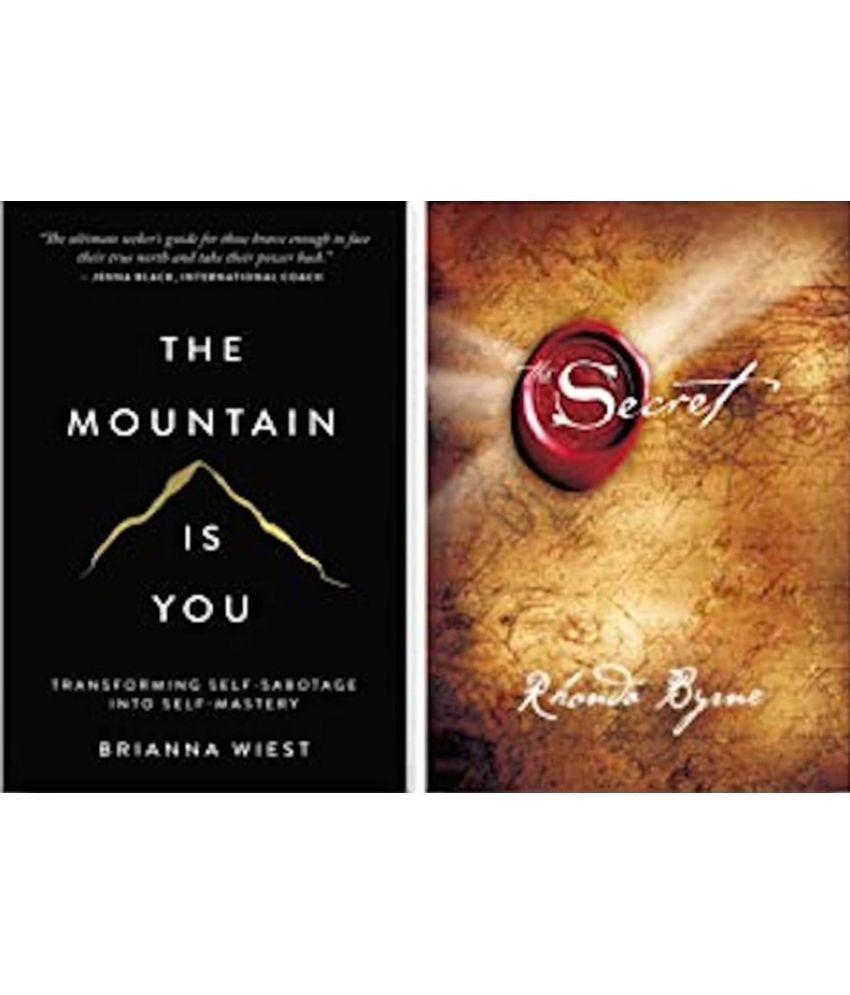     			The Mountain Is You + The Secret (2 Books Combo