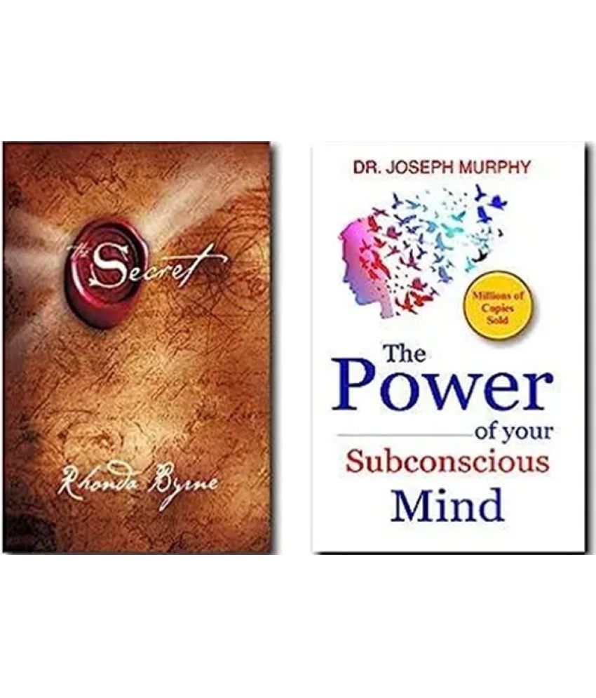     			The secret + The Power of subconcious mind ( english papaerback )