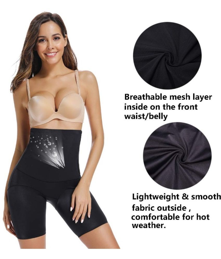     			Alroxtion Pack of 1 Cotton Blend Women's BodySuite ( Black )