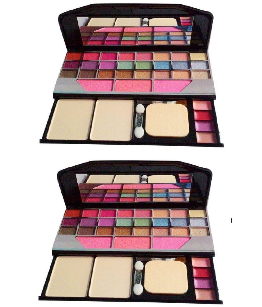     			GABANA Makeup Kit ( 24 eyeshadow shades, 3 blush shades, 2 compacts & 4 lipstick shades Wedding Party Time Makeup )