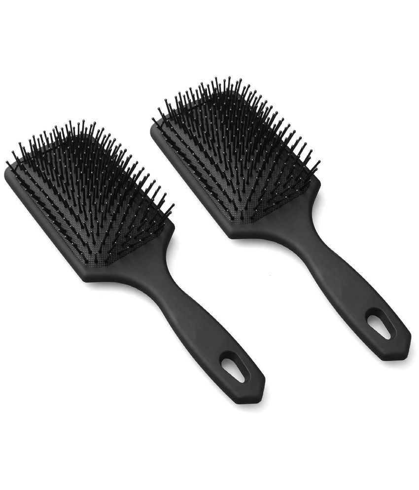     			GABANA Paddle Brush For All Hair Types ( Pack of 2 )