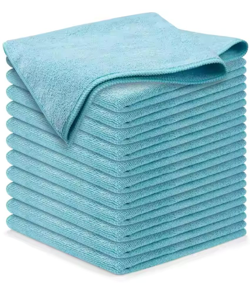     			LIQUIFIBER Microfibre All Cleaning Cloth ( Pack of 12 )