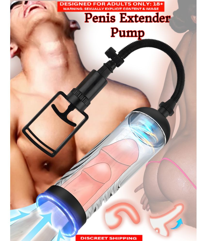     			Pure passion  Pe nis Enl@rgement Pump Large Bigger Dick Co*ck Masturbation Cup Vacuum Passion Extender Pump For Man- Bluemoon