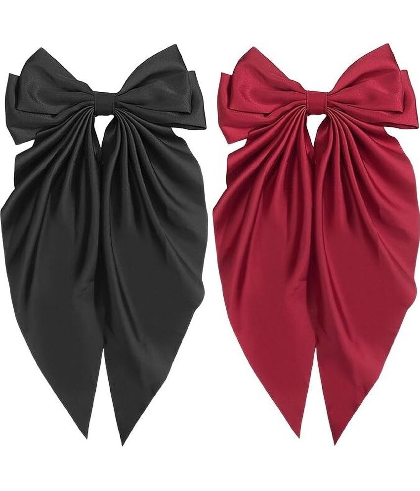     			Rhosyn Black Women's Hair Clip ( Pack of 2 )