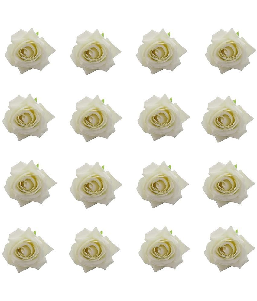     			Rhosyn White Women's Hair Clip ( Pack of 16 )