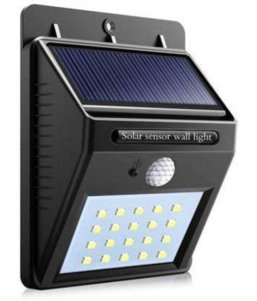     			Spark World Above 50W Solar Outdoor Wall Light ( Pack of 1 )