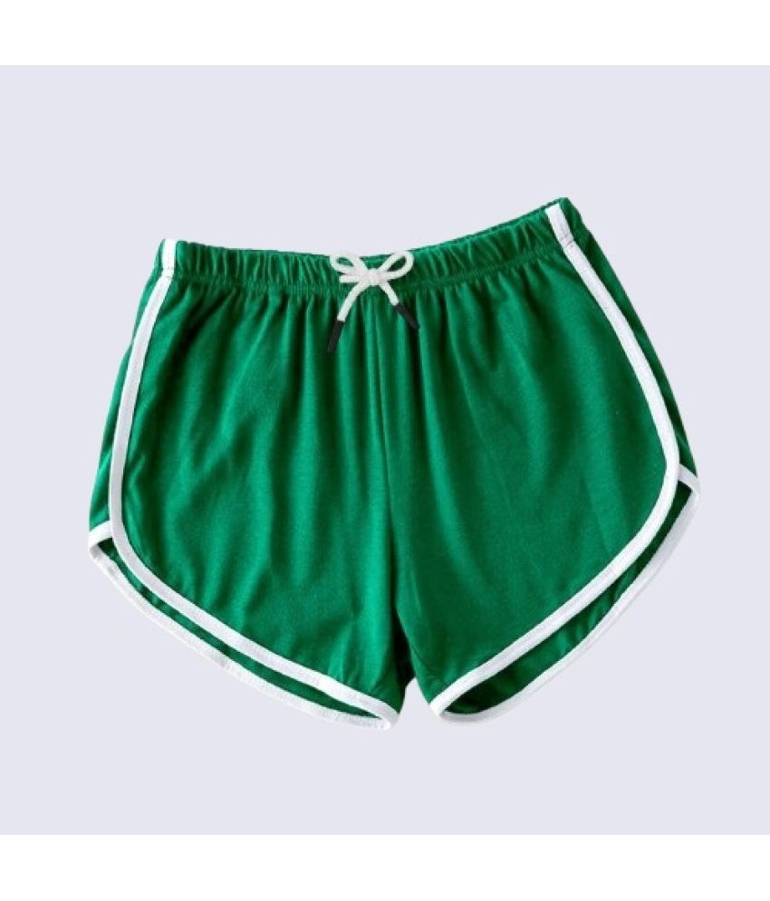     			powermerc Poly Cotton Hot Pants - Green Single