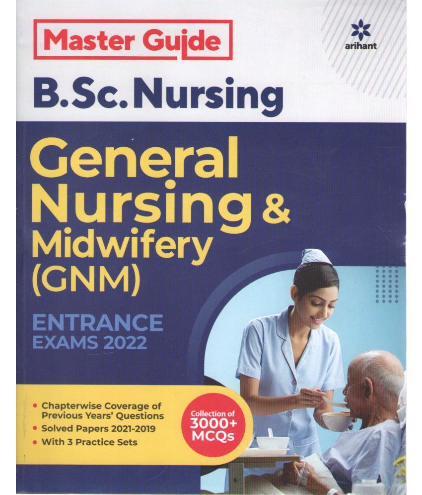     			Arihant Master Guide For B.sc. Nursing General Nursing  & Midwifery (Gnm) Entrance Exams 2022