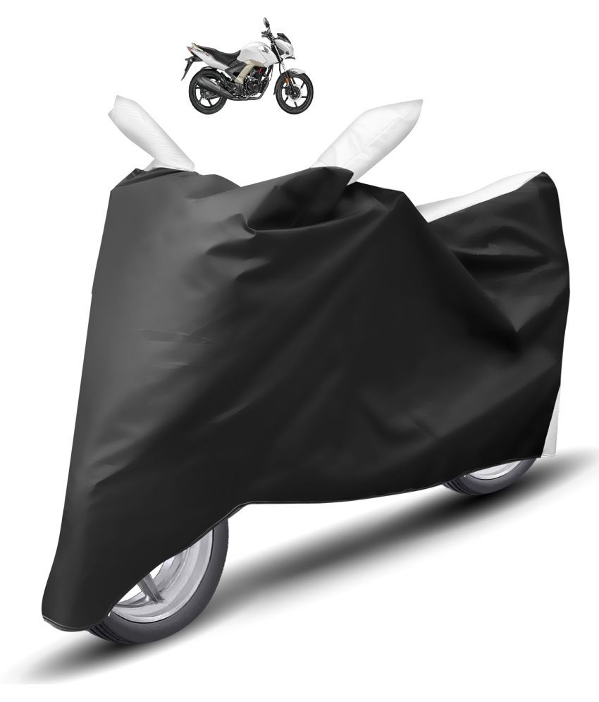     			Mockhe Bike Body Cover for Honda CB Unicorn ( Pack of 1 ) , White